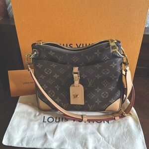 Authentic Louis Vuitton Monogram Odeon